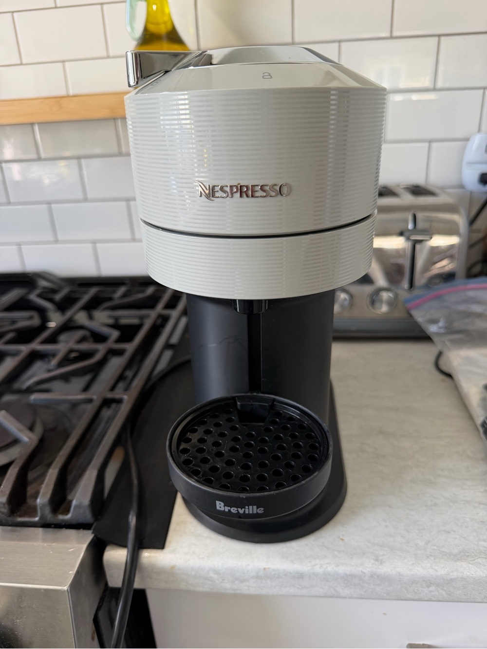 Nespresso VertuoPlus Breville Coffee Maker - White